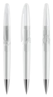 prodir DS7 PFS Push ballpoint pen Transparent