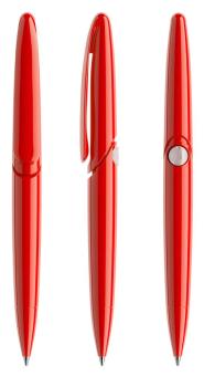 prodir DS7 PPP Push ballpoint pen Red