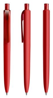 prodir DS8 Soft Touch PRR Push ballpoint pen Dark red