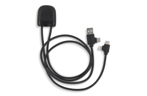 Xoopar Ice-C GRS Charging cable Black