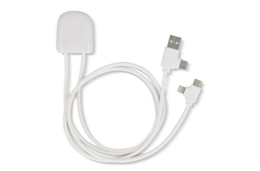 Xoopar Ice-C Charging cable White