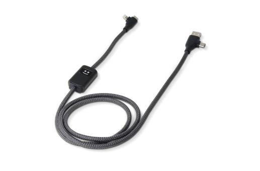 Xoopar Allure GRS PD Cable with data transfer Dark grey