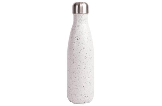 Sagaform Nils Steel Bottle Splash 500ml White/black