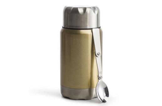 Sagaform Mark Food Thermos 600ml Gold