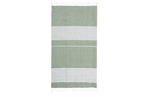 Sagaform Ella Hamam towel organic cotton 145x250cm Green