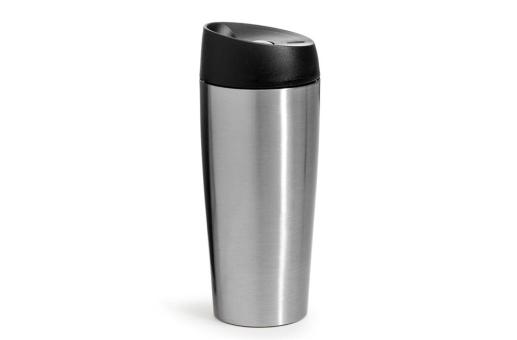 Sagaform Loke Reisebecher Groß 400ml Silber