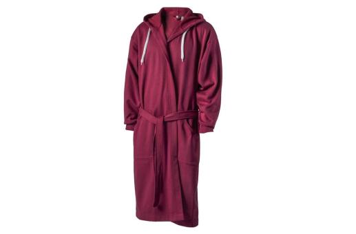 Kosta Linnewafveri Bathrobe College S/M Wine