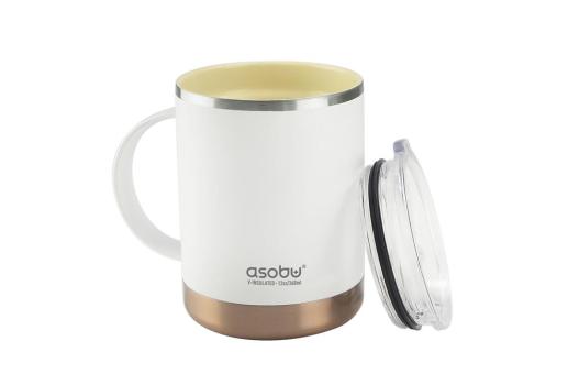 Asobu Ultimate mug with Puramic 360ml White