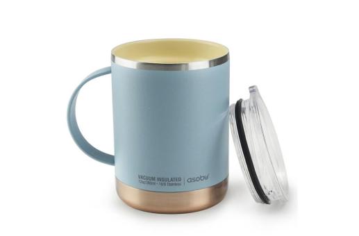 Asobu Ultimate mug with Puramic 360ml Light blue