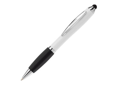 Ball pen Hawaï stylus hardcolour White/black