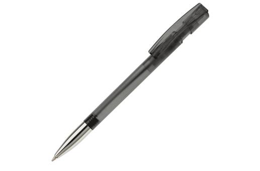 Nash ball pen metal tip transparent Transparent black