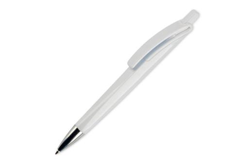 Ball pen Riva hardcolour White