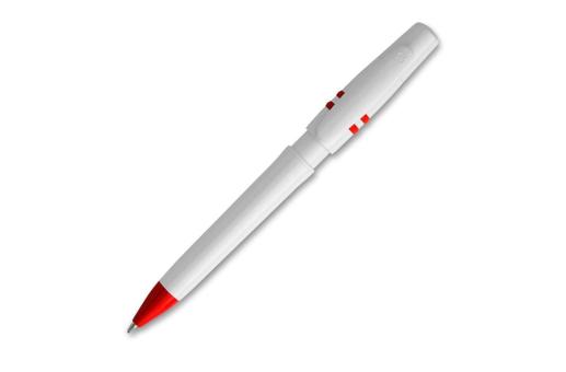 Ball pen Nora hardcolour Red/white