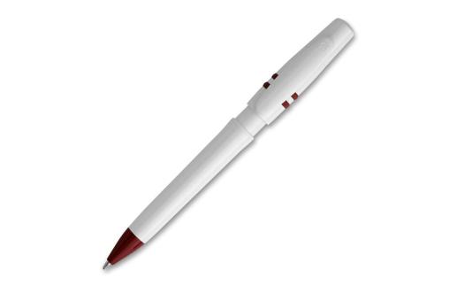 Ball pen Nora hardcolour White/red