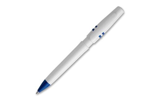 Ball pen Nora hardcolour White/blue