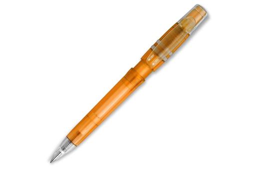 Ball pen Nora Clear transparent Transparent orange