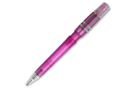 Ball pen Nora Clear transparent Transparent pink