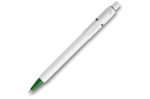 Ball pen Baron hardcolour (RX210 refill) White/green