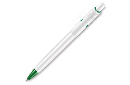 Ball pen Ducal hardcolour White/green