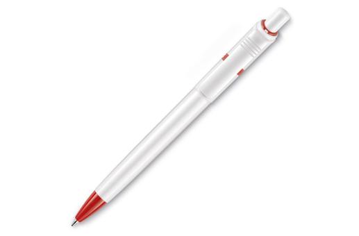 Ball pen Ducal hardcolour White/red