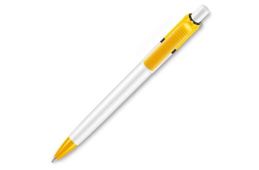 Ball pen Ducal Colour hardcolour White/yellow