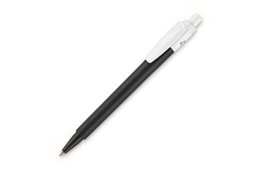 Ball pen Baron 03 colour recycled hardcolour White/black