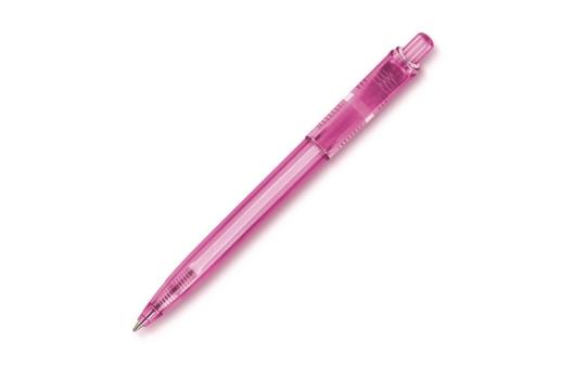 Ball pen Ducal Clear transparent (RX210 refill) Transparent pink