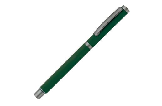 Metal rollerball New York soft touch Dark green