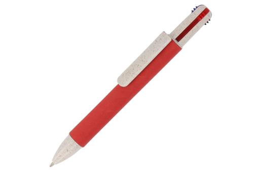 4-color Ball pen paper Red