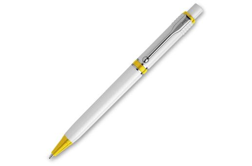 Ball pen Raja hardcolour White/yellow