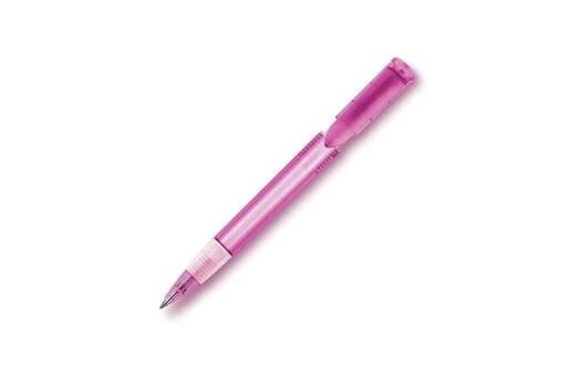 Ball pen S40 Grip Clear transparent Transparent pink