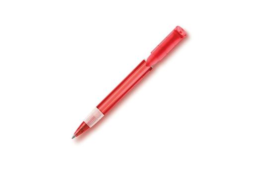 Ball pen S40 Grip Clear transparent Transparent red