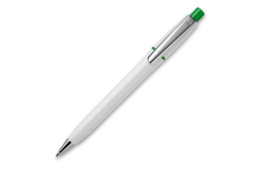 Ball pen Semyr Chrome hardcolour White/green