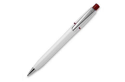 Ball pen Semyr Chrome hardcolour White/red