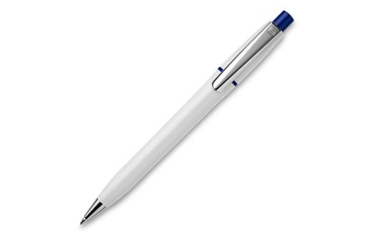 Ball pen Semyr Chrome hardcolour White/blue