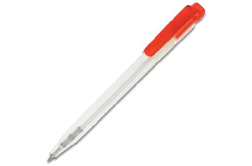 Ball pen Ingeo TM Pen Clear transparent Transparent red