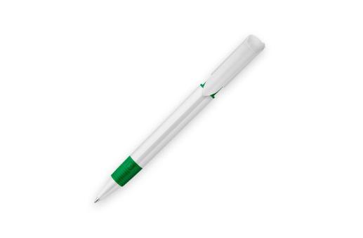 Ball pen S40 Grip hardcolour White/green