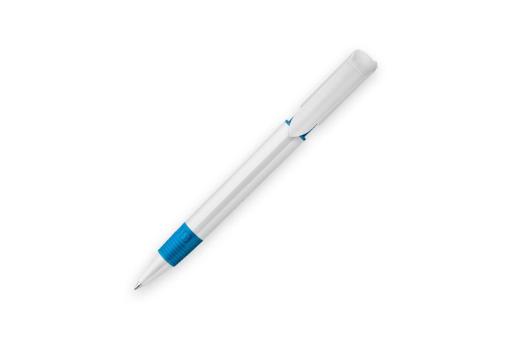 Ball pen S40 Grip hardcolour Blue/white