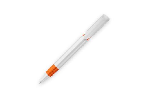 Ball pen S40 Grip hardcolour Orange/white