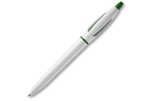 Ball pen S! hardcolour White/green