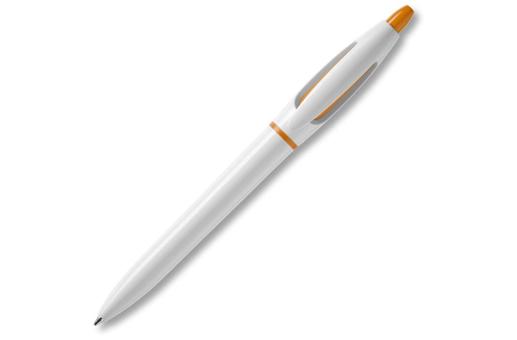 Ball pen S! hardcolour Orange/white