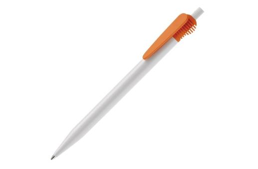 Cosmo ball pen hardcolour round clippart Orange/white