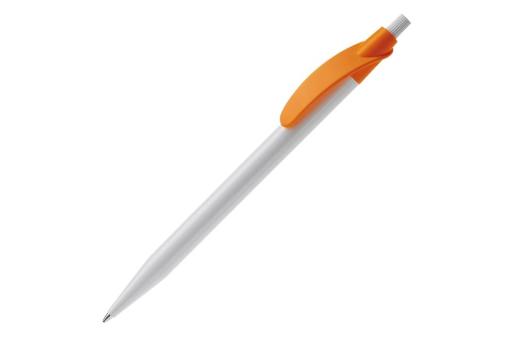 Cosmo ball pen hardcolour Orange/white