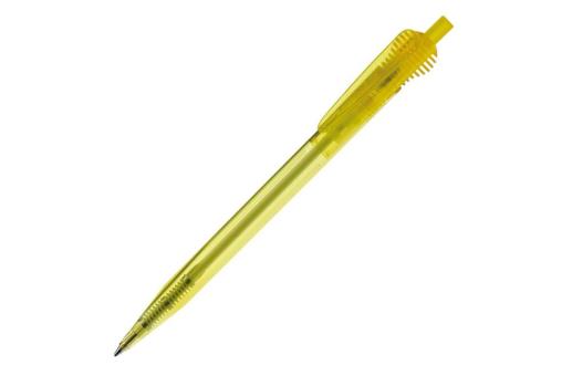 Cosmo ball pen transparent round clippart Transparent yellow