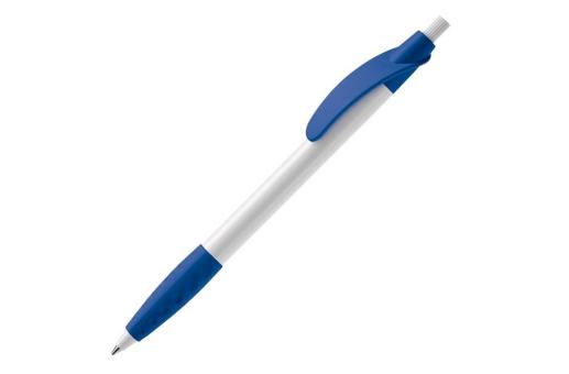 Cosmo ball pen rubber grip HC Blue/white