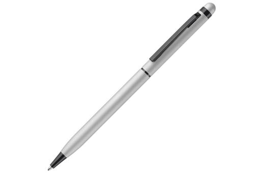 Slim stylus rubberised Silver