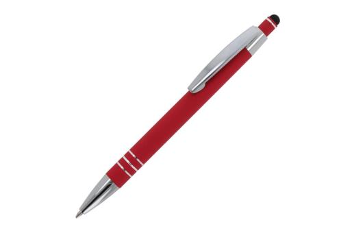 Ball pen Athens Metal soft touch Red