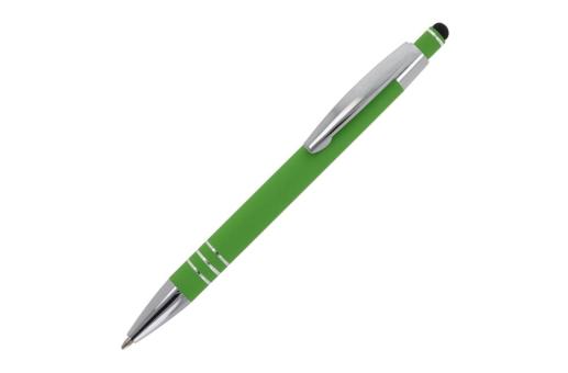 Ball pen Athens Metal soft touch Light green