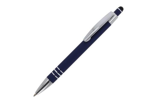 Ball pen Athens Metal soft touch Dark blue