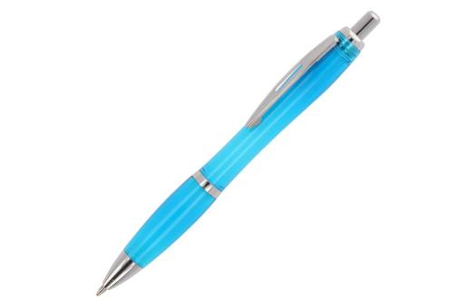 Ball pen Hawaii transparent Ocean Bound Plastic Transparent lightblue